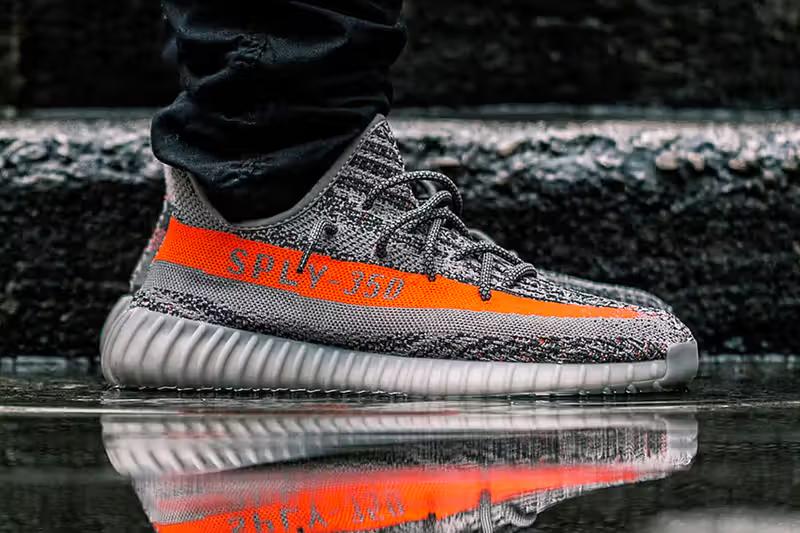 Orange black yeezys online