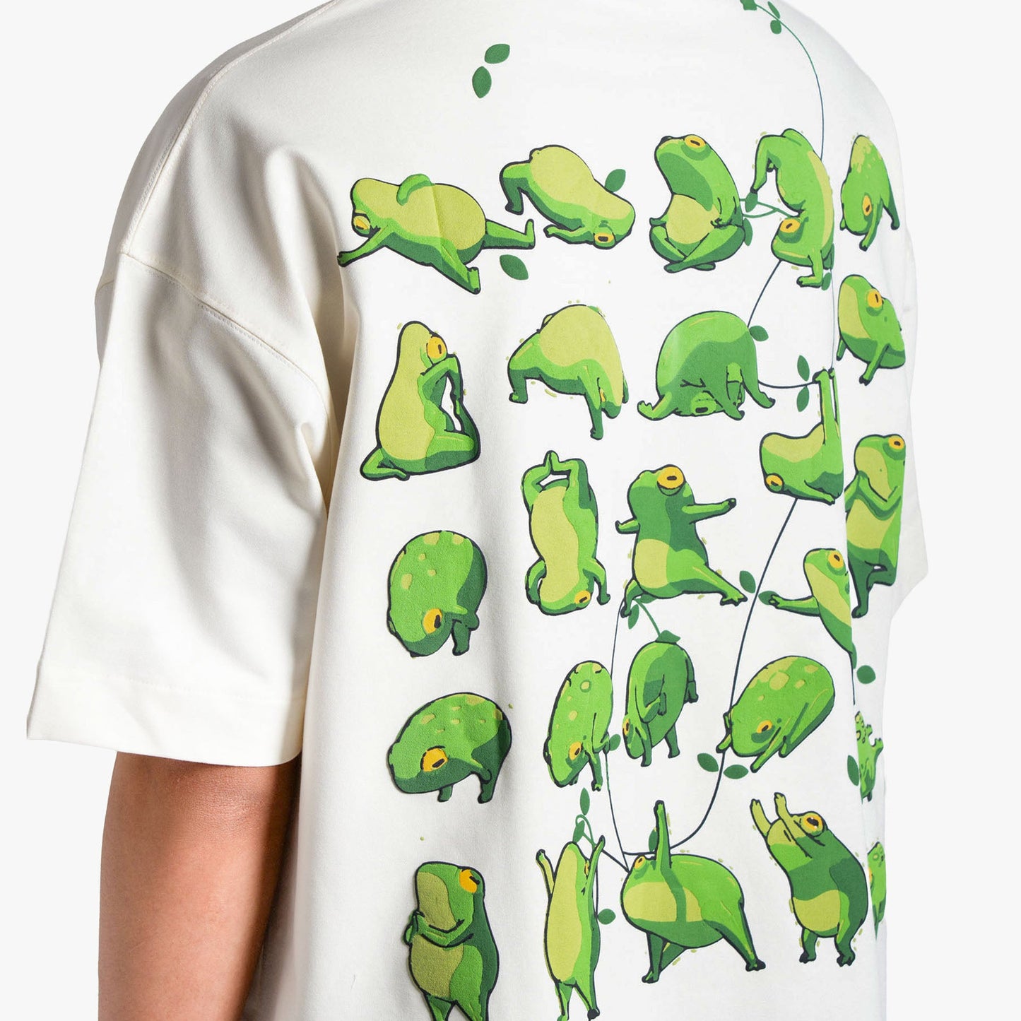 Khaaki Oversized T Shirt - Toad
