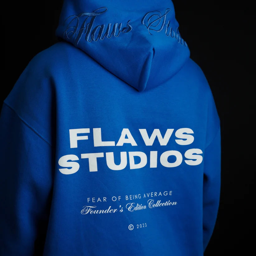 Founders Edition Blue Oversize Hoodie