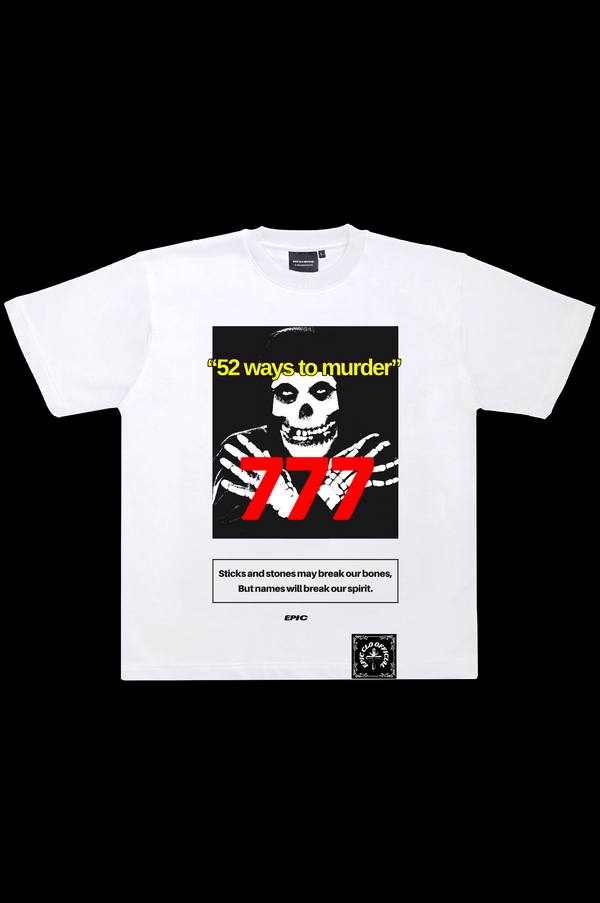 EPIC Oversize White T-shirt 'MisFit' - reference