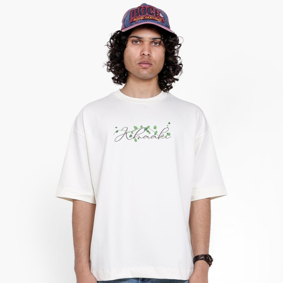 Khaaki Oversized T Shirt - Yolo Branch