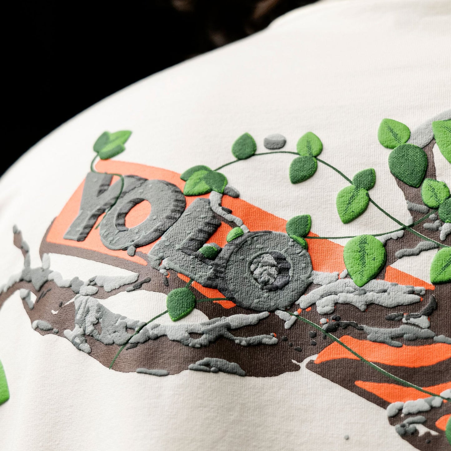 Khaaki Oversized T Shirt - Yolo Branch