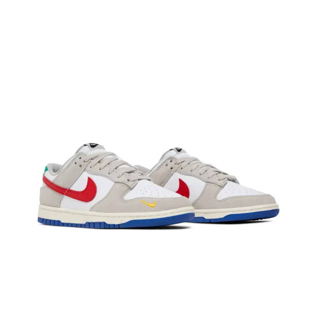 Nike Dunk Low Light Iron Ore Red Blue