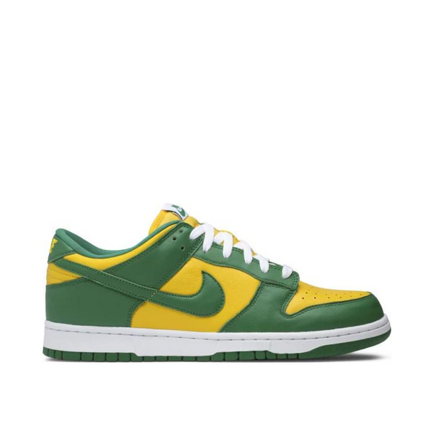 side view of Nike Dunk Low SP Brazil; right pair - reference