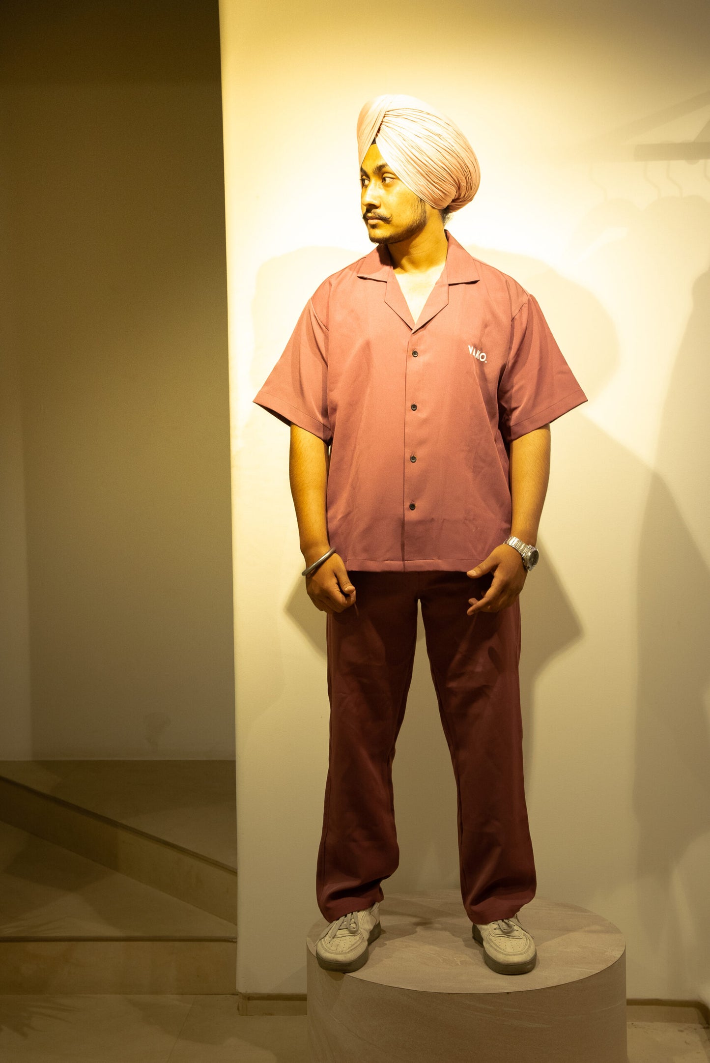 Vako Plum 'Son Of God' Bowling Shirt