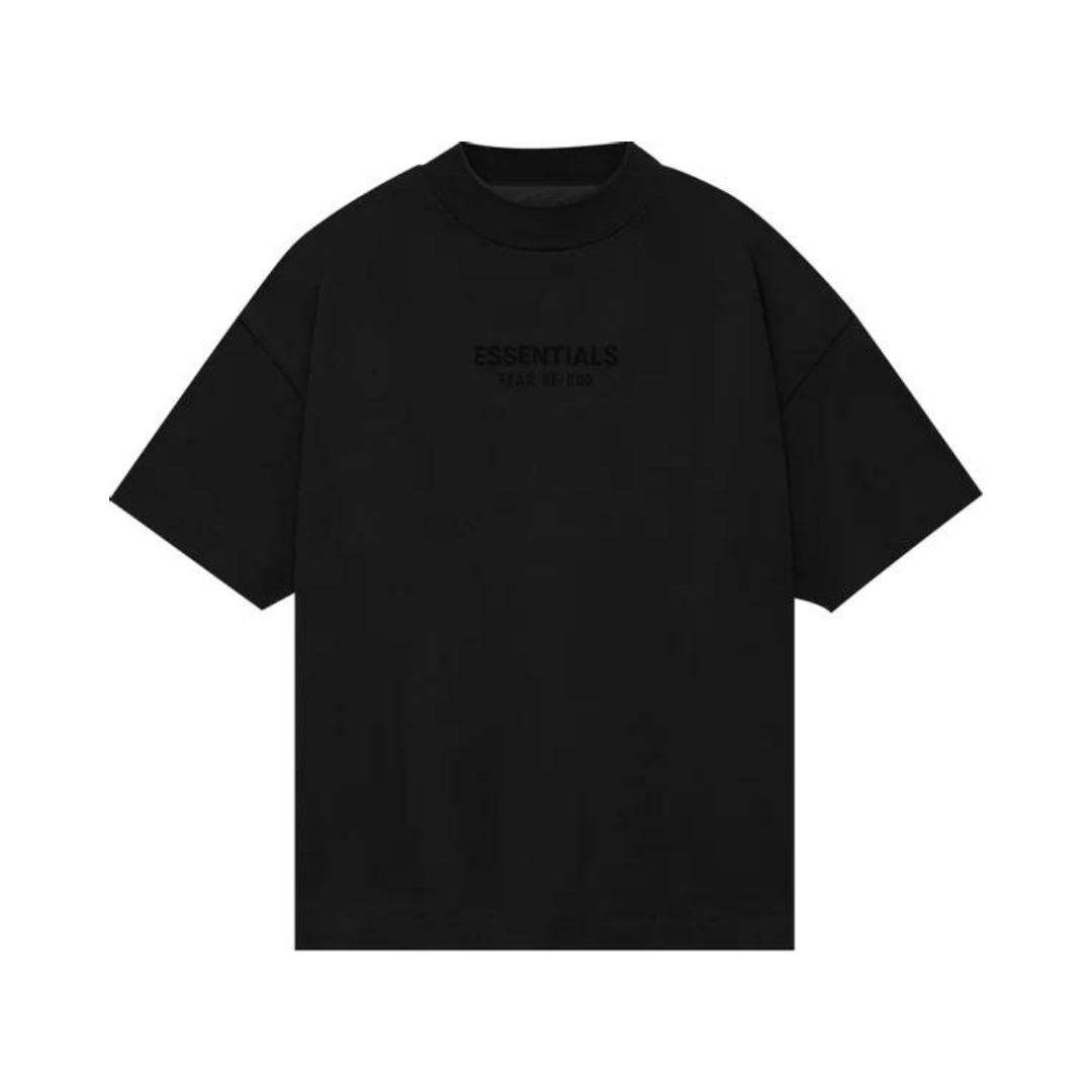 FOG Essentials Fear of God Essentials T-shirt SS24 'Jet-Black' FOG Essentials Fear of God Essentials T-shirt SS24 'Jet-Black'