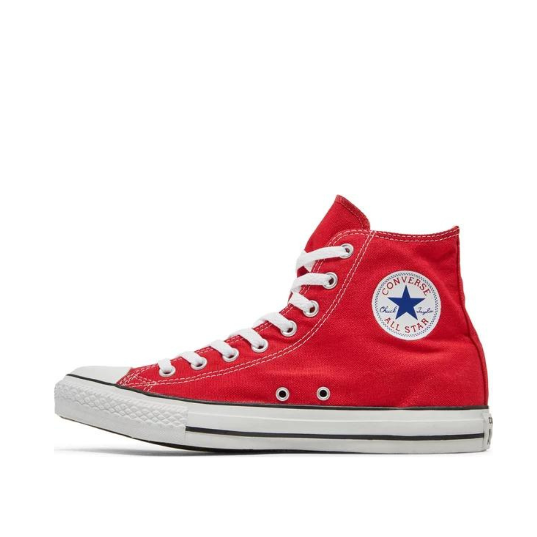 Alternate side view of Converse Chuck High -Red