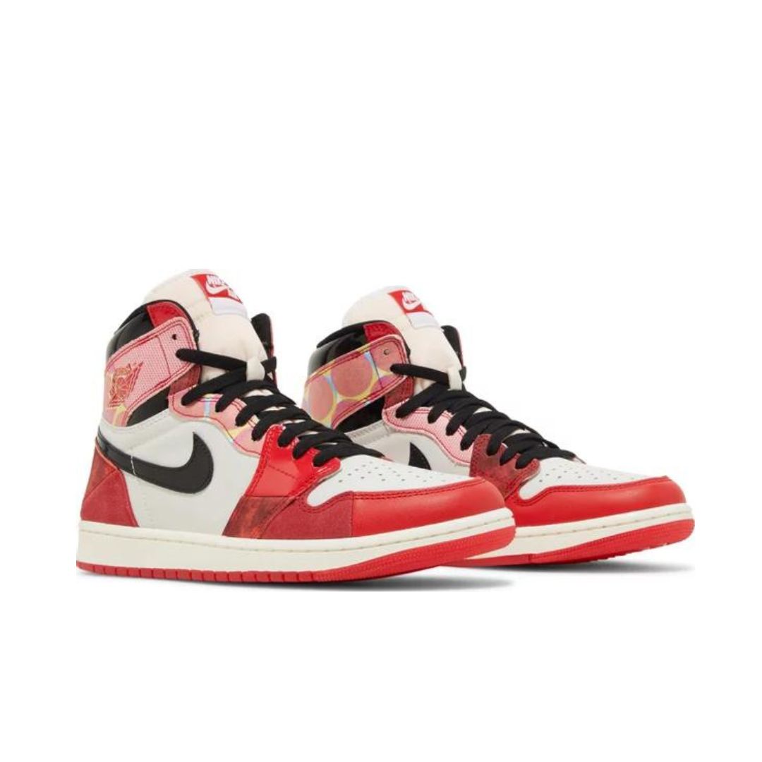Angled view of Marvel x Air Jordan 1 Retro High OG 'Next Chapter'
