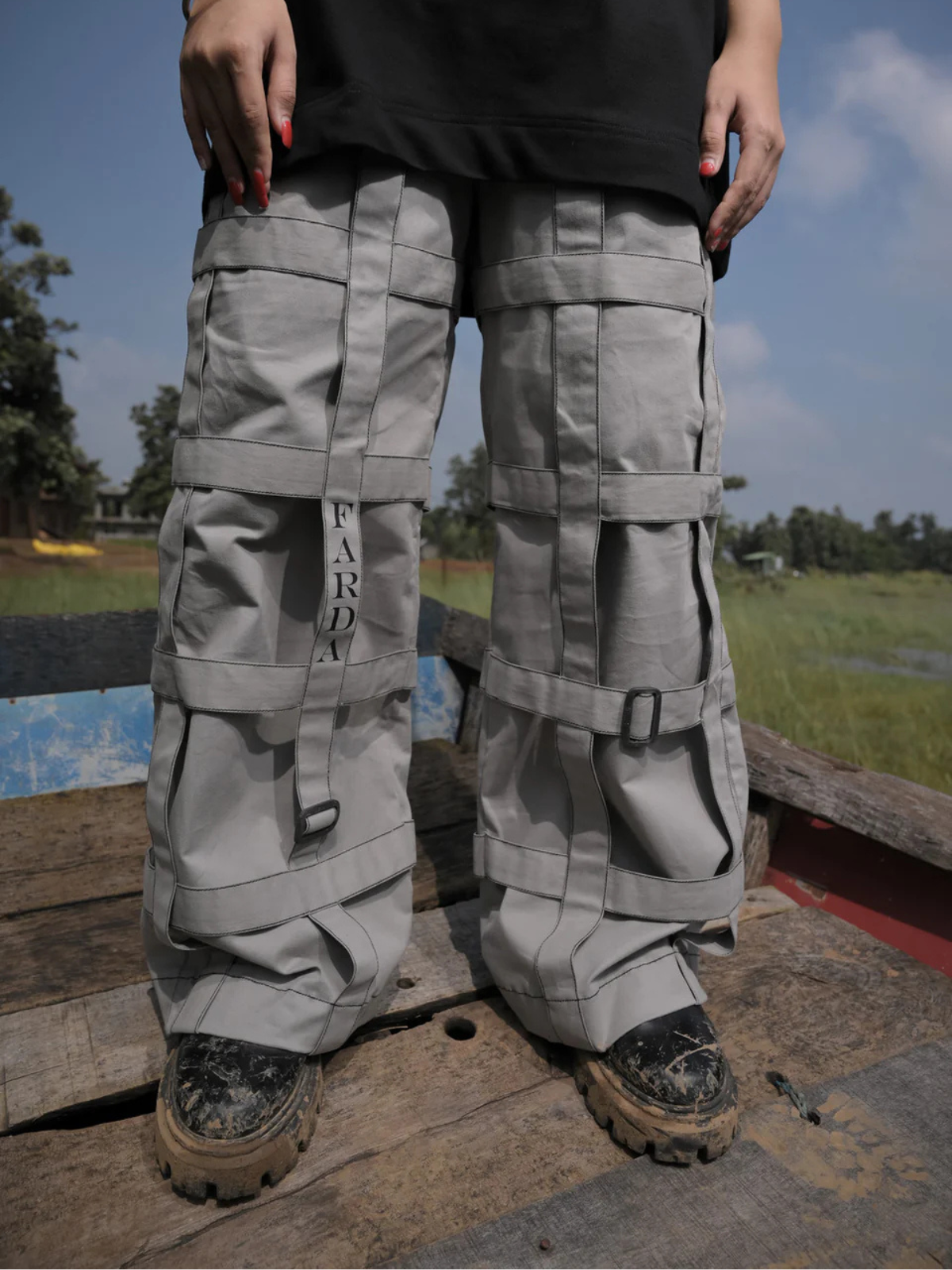 Farda Trap Cargo: Ash Gray