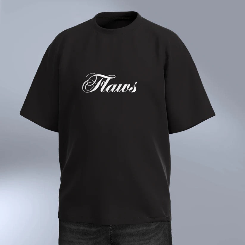 Flaws Slate Charisma Oversize T-shirt