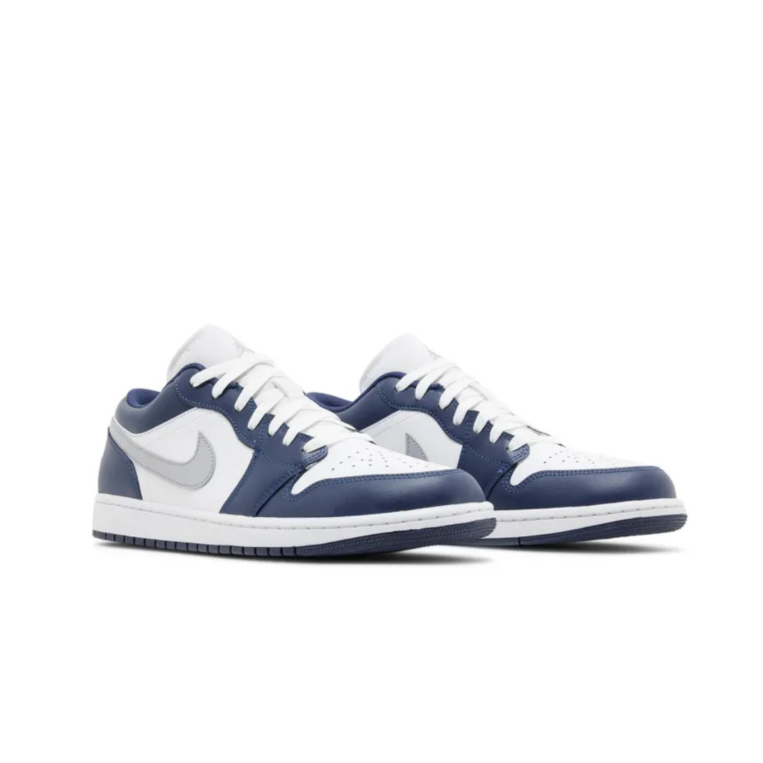 Air Jordan 1 Low Wolf Grey Midnight Navy