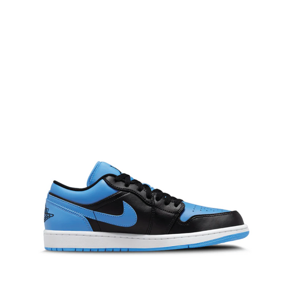 Side view of Air Jordan 1 Low UNC Toe - reference