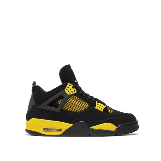 Side view of Air Jordan 4 Retro Thunder 2023