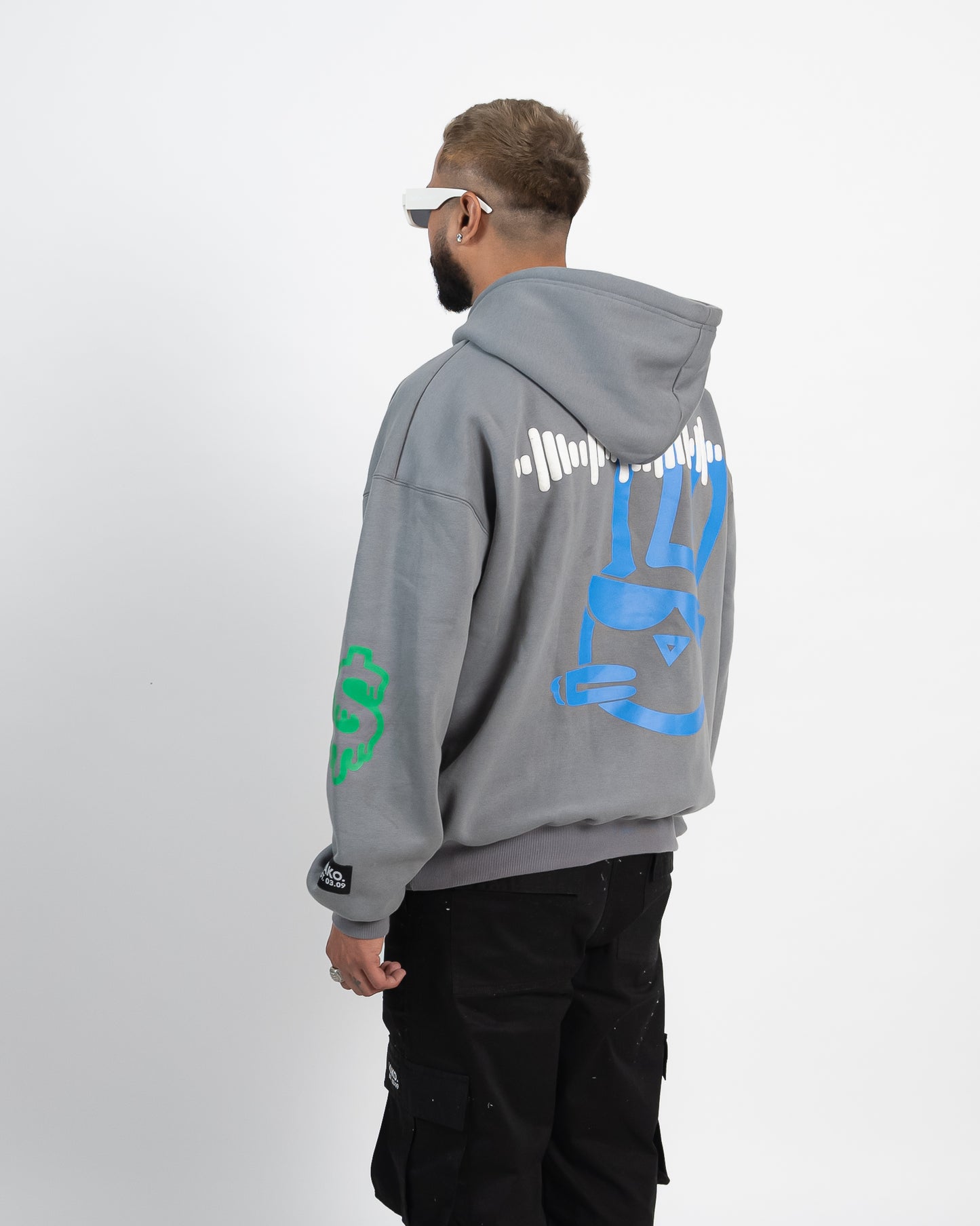 Money & Music Grey Hoodie
