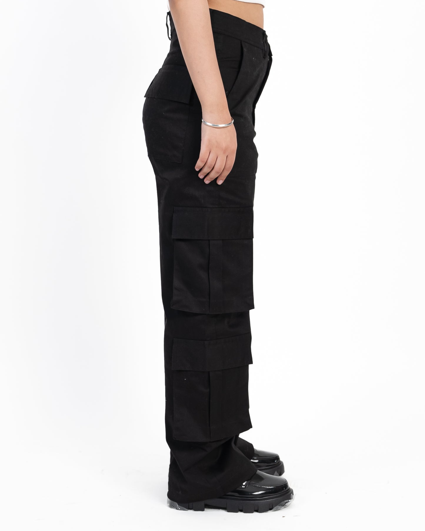 Vako Unisex Black Utility Cargo