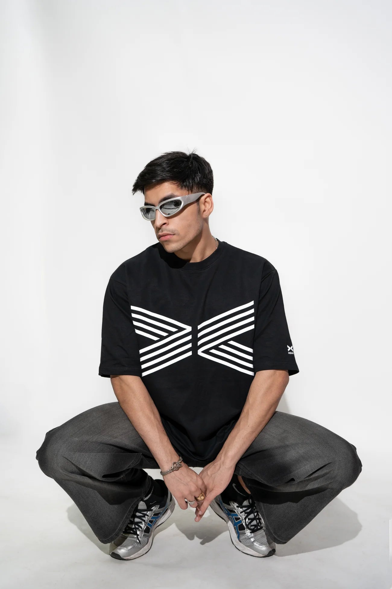 HGIH Tee Black Statement 2.0