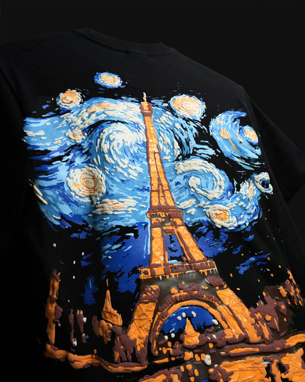 Sullitt Oversized Black T-Shirt - City Of Nights - reference