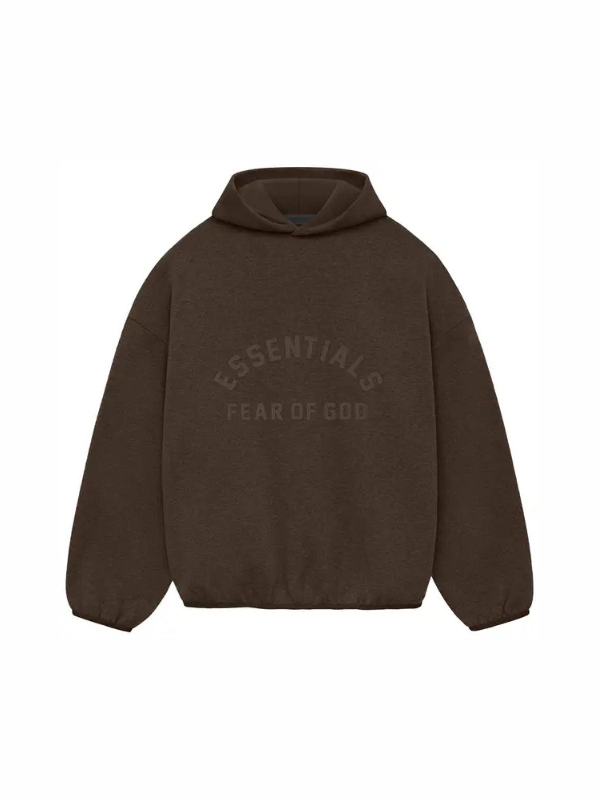 Fear of God Essentials Nylon Fleece Hoodie SS24 Heather Wood