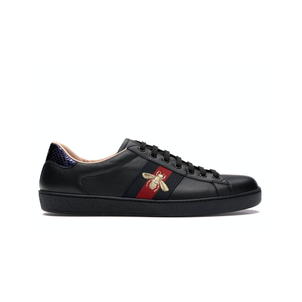 Red Gucci New Ace Black Gucci Ace Black UK