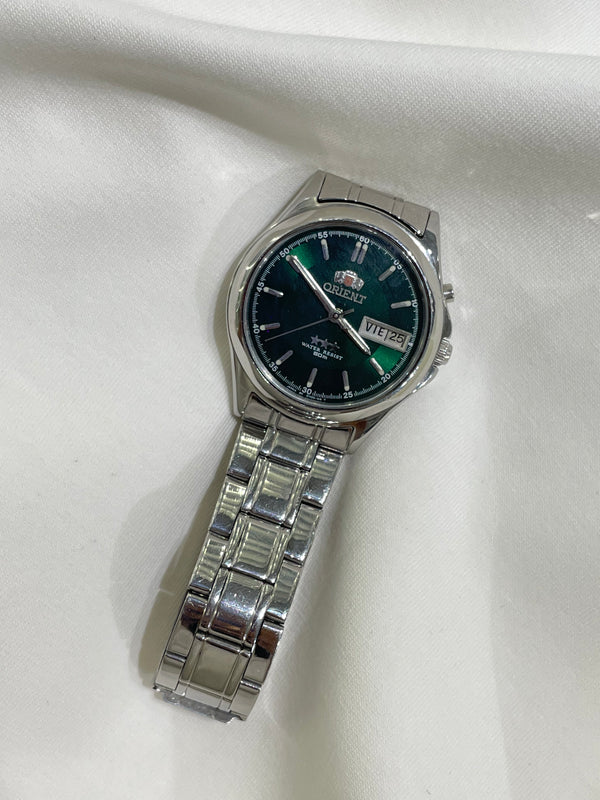 Orient "3 Stars" (Tristar) Automatic - Emerald Green Sunburst Dial