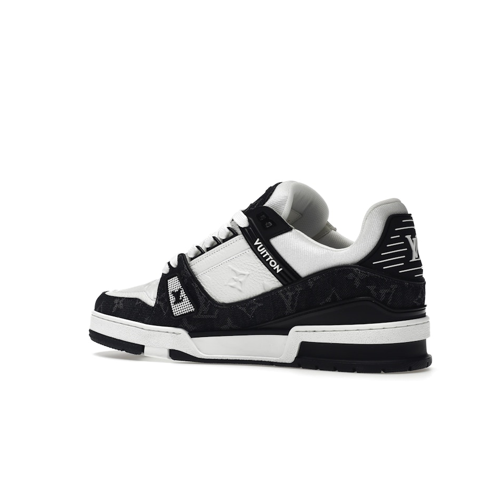 Louis Vuitton LV Trainer White Black White