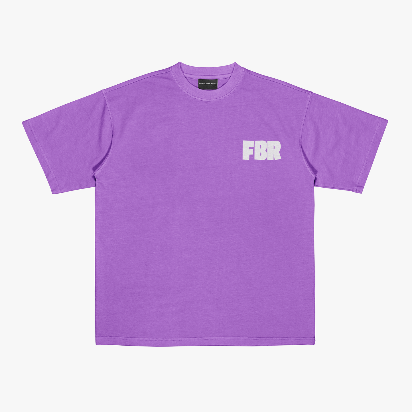 FakeButReal 'Mania' Lavender Oversize T-Shirt