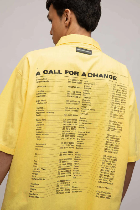 WalaWali Yellow Pages Shirt