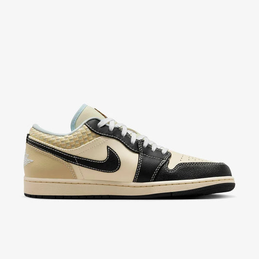 Air Jordan 1 Low SE Coconut Milk Black Muslin
