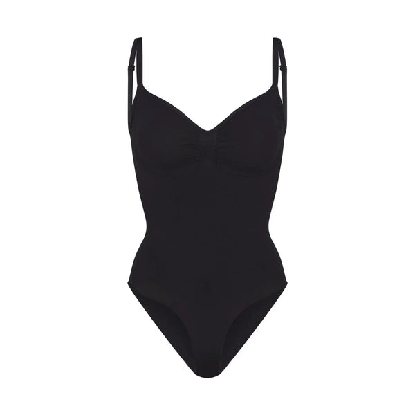 Skims Seamless Sculpt Brief Bodysuit Onyx - reference