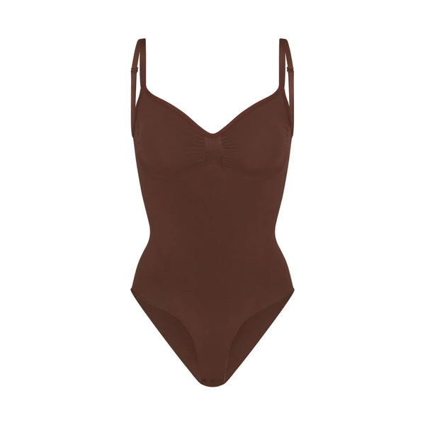 Skims Seamless Sculpt Brief Bodysuit Cocoa - reference