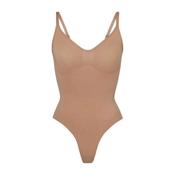 Skims Seamless Sculpt Thong Bodysuit Sienna - reference