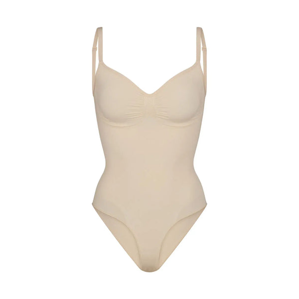 Skims Seamless Sculpt Brief Bodysuit Sand - reference