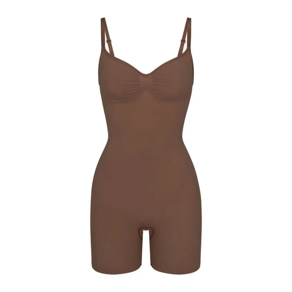 Skims Seamless Sculpt Mid Thigh Bodysuit Jasper - reference
