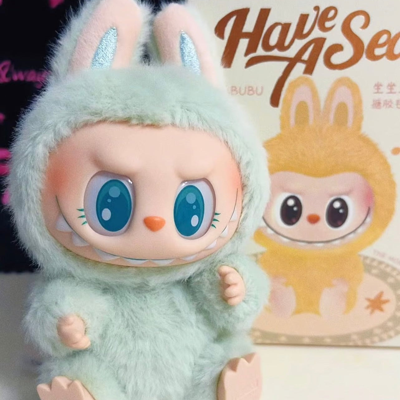 Pop Mart Labubu The Monsters Have a Seat Ququ Vinyl Plush
