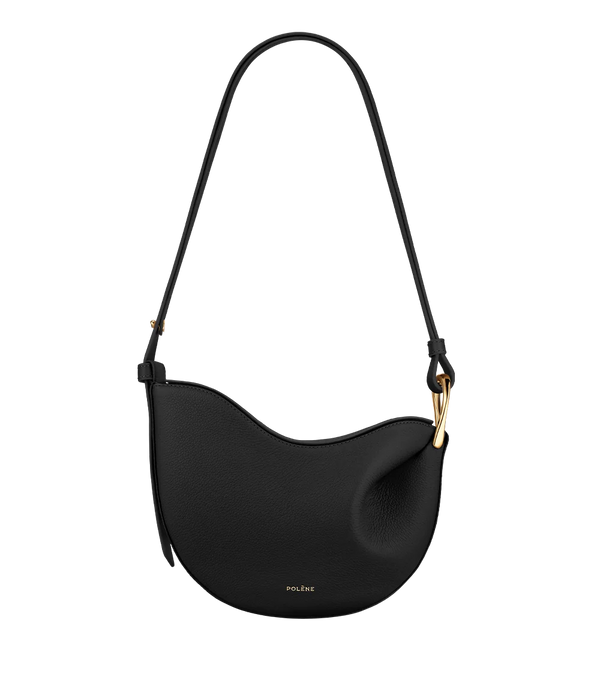 Polene Tonca Edition Textured Bag - Black
