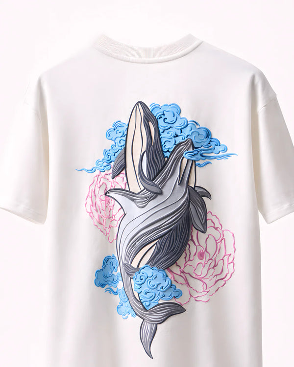 RYVE Oversized T-Shirt Off White - Still Waters - reference
