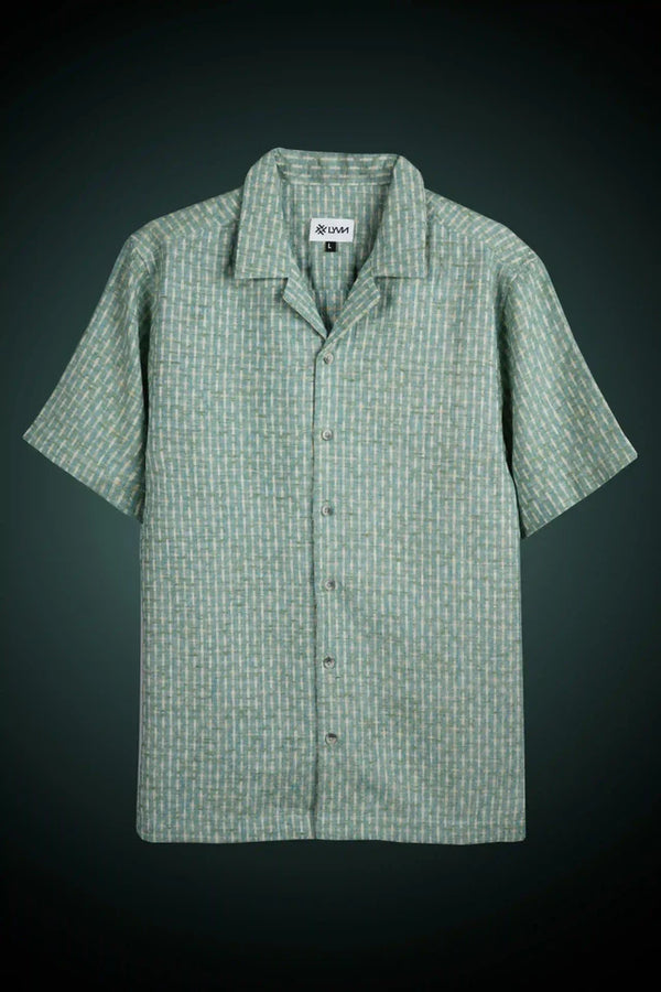 LYVN Slim Fit Turkish Weave Shirt - Blue - reference