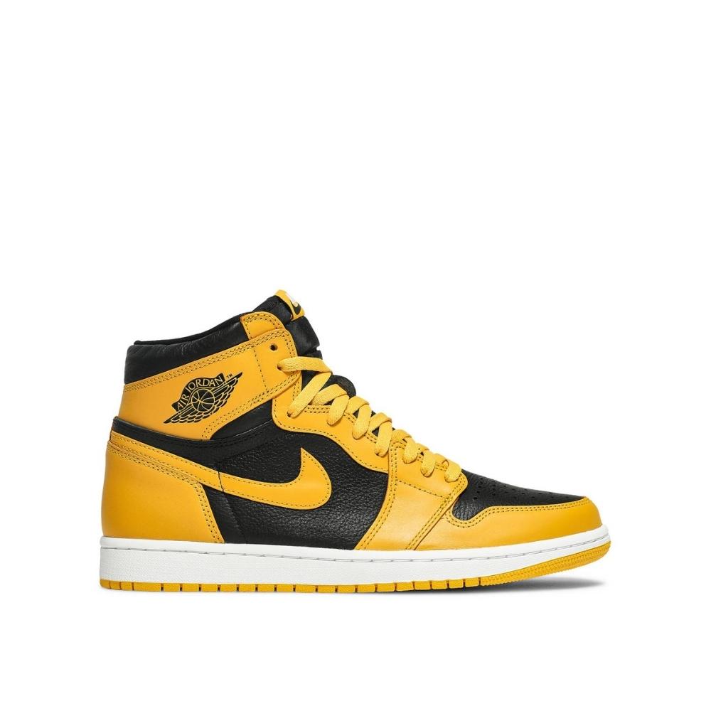 Side view of Air Jordan 1 High Pollen