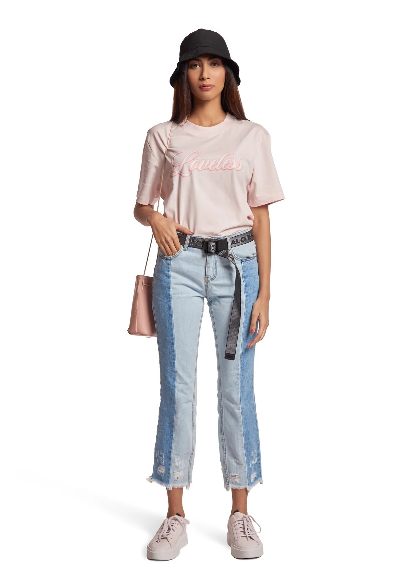 Halo Effect 'Loveless' Pink T-Shirt (Women)