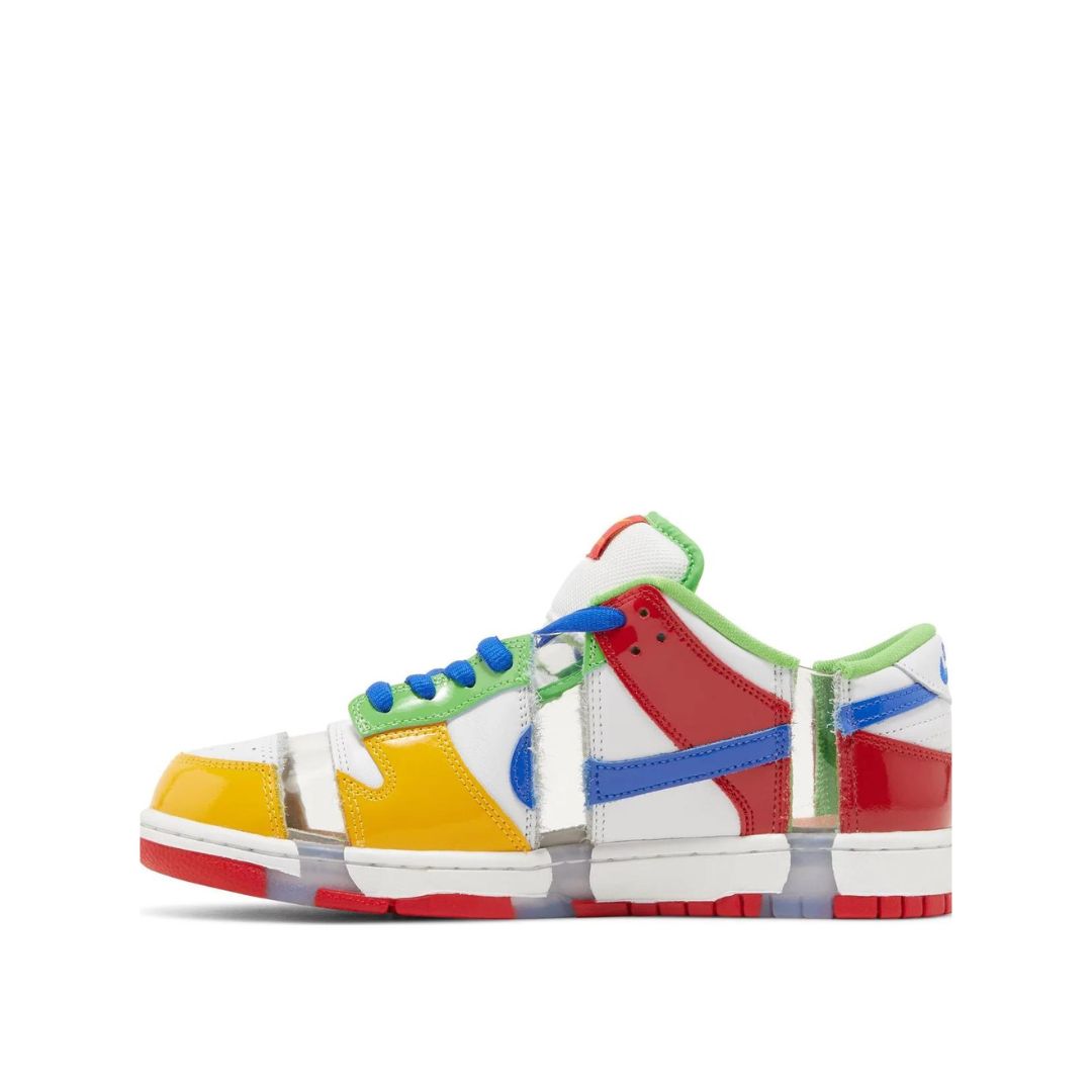 side view of Nike Dunk Low SB 'Sandy Bodecker'/EBAY; left pair