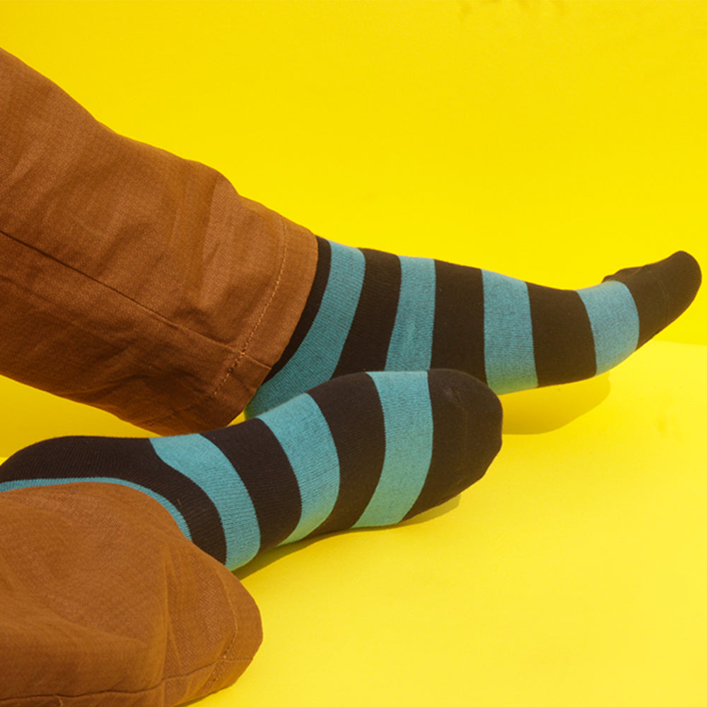 Astro Socks White & Gold Crew Socks