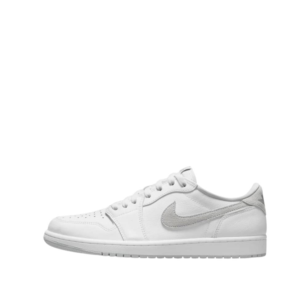 Alternate side view of Air Jordan 1 Low Neutral Grey