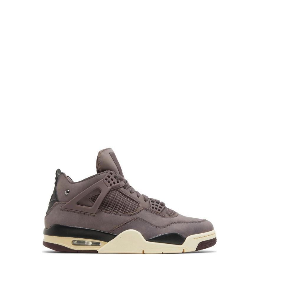 Side view of A Ma Maniére x Air Jordan 4 Retro 'Violet Ore'