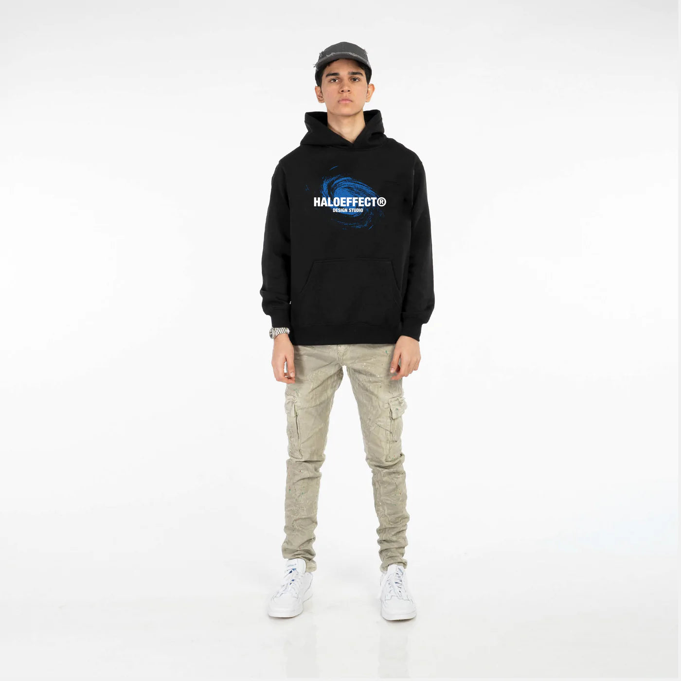 Halo Effect Men's 'Don't Die Wondering' Black Hoodie