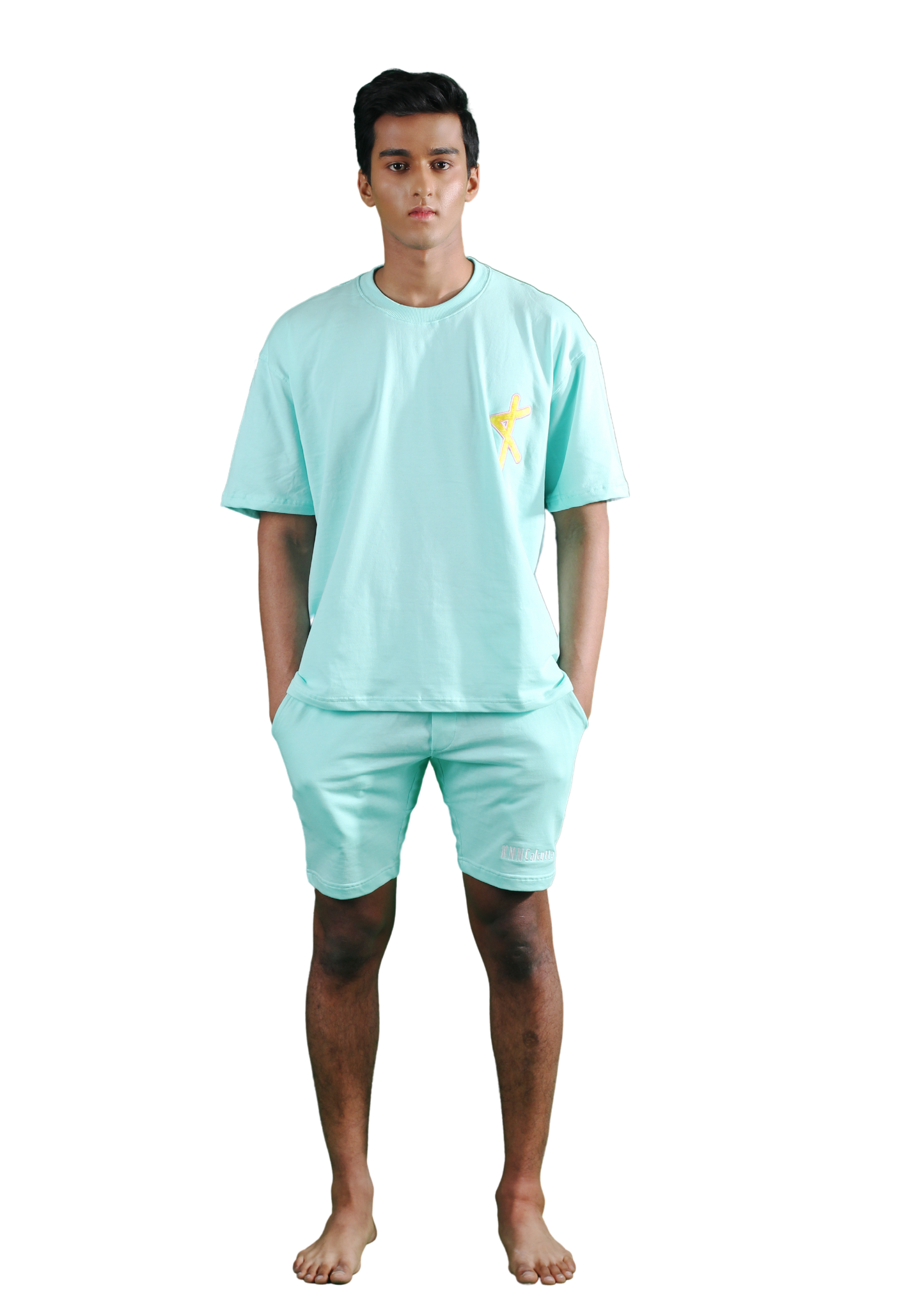 KNN Calcutta Unisex 'Teal Afterparty' Shorts