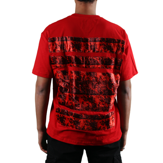 KNN Calcutta 'Red Lounge' Oversize Red T-Shirt