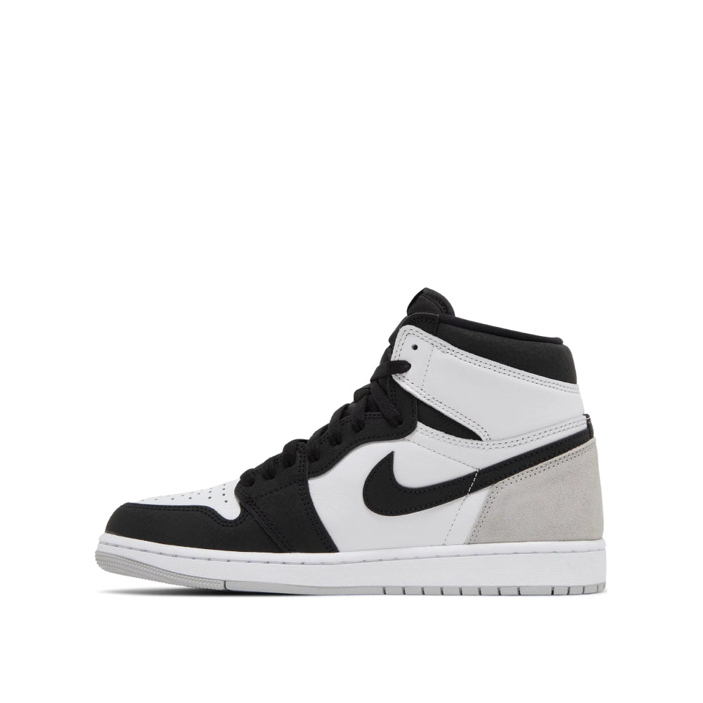 Side view of Air Jordan 1 High Stage Haze leftside