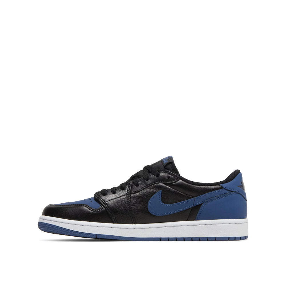 Alternate side view of Air Jordan 1 Low Mystic Navy