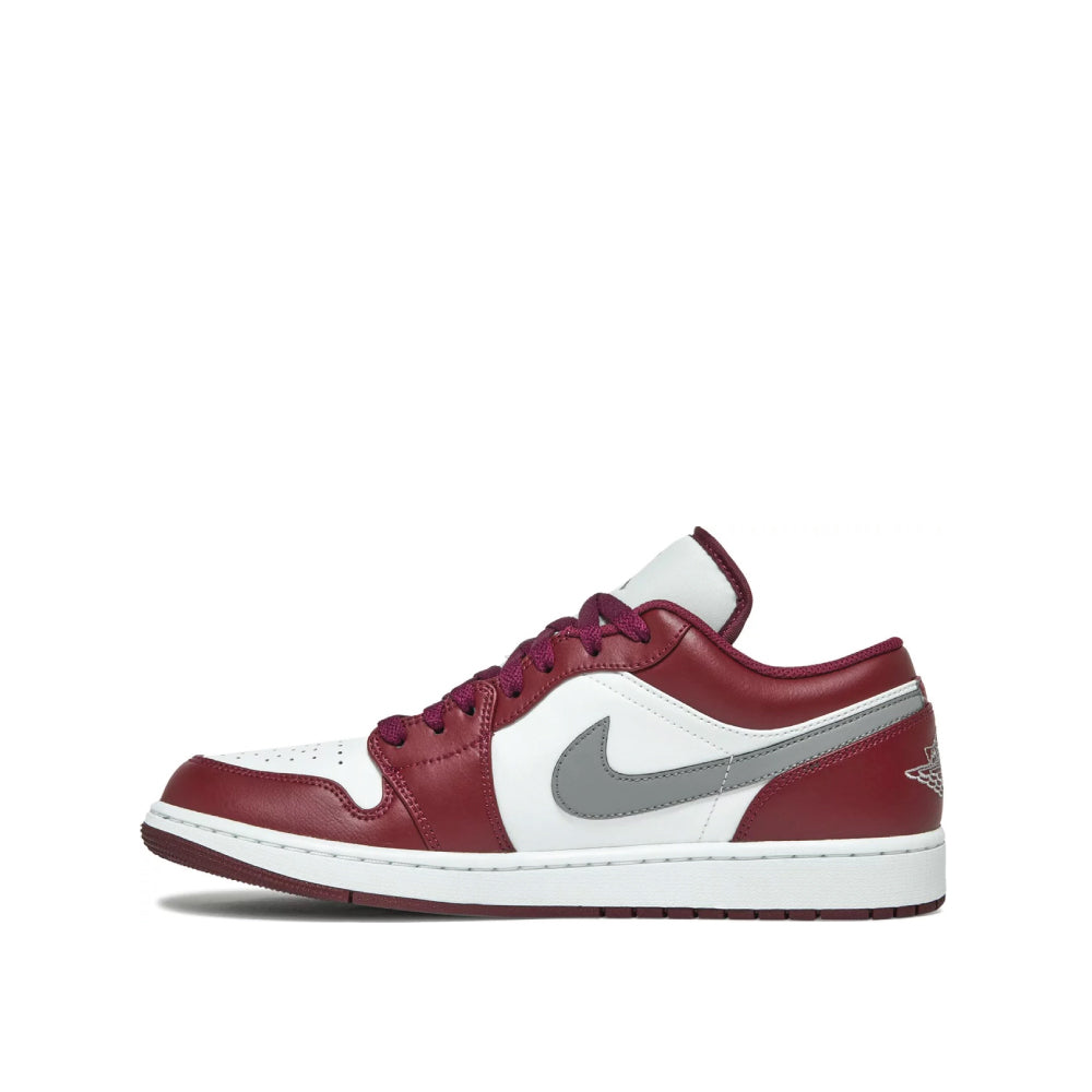 Side view of Air Jordan 1 Low 'Cherrywood Red' rightside