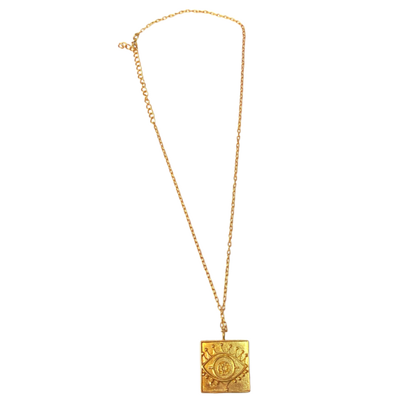 Michelle Alexander 'Athena' Evil Eye Necklace - reference